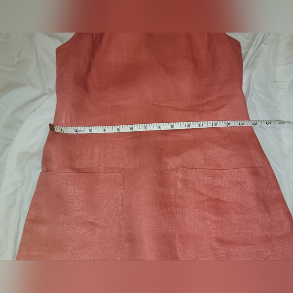 Matching Sunny Choi linen dress and suit jacket - Picture 15 of 16